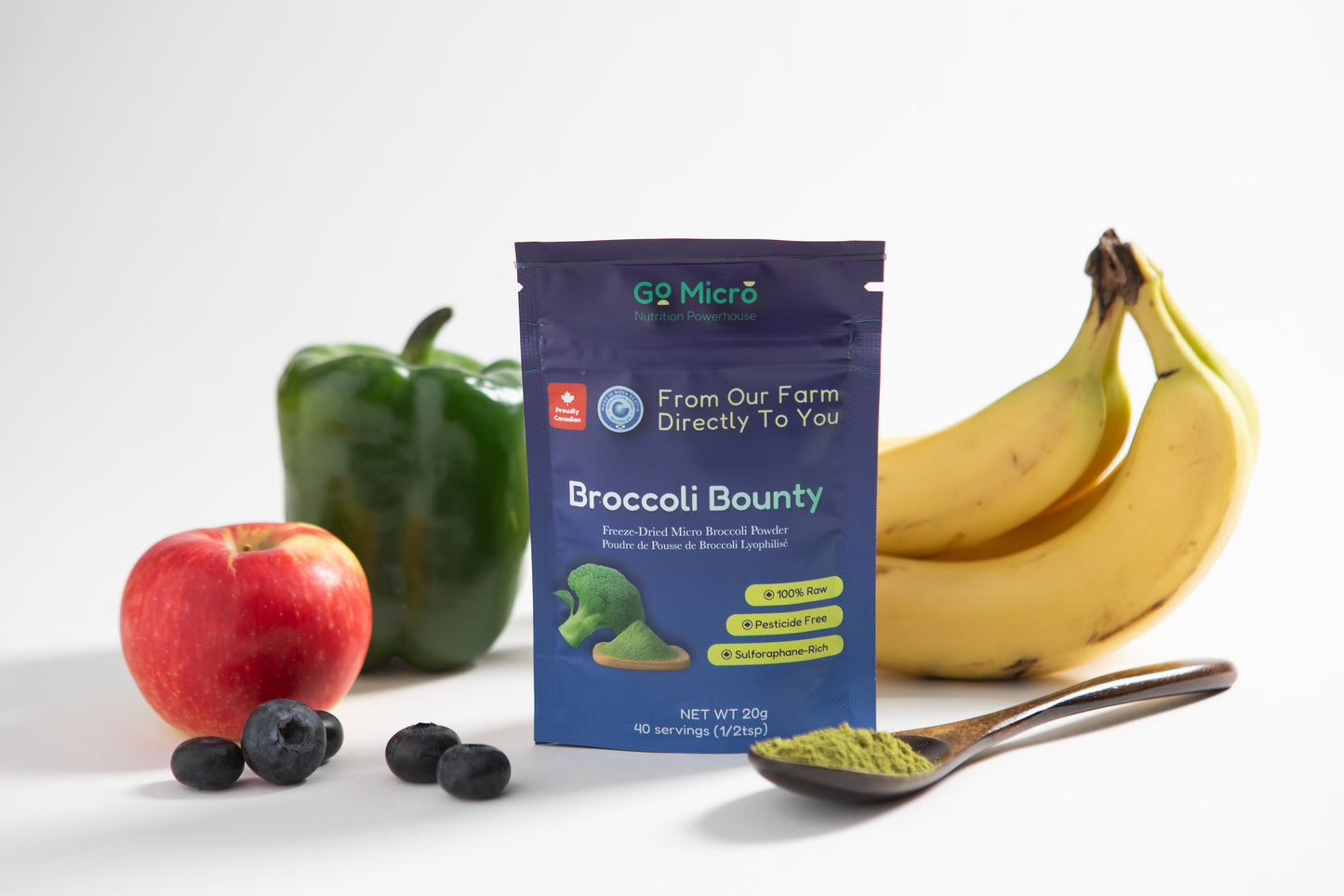 Broccoli Bounty (40g / 80servings) - Better value if you use it daily