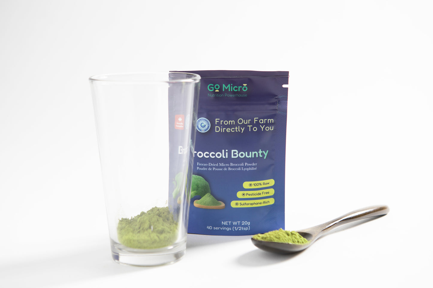 Broccoli Bounty (40g / 80servings) - Better value if you use it daily